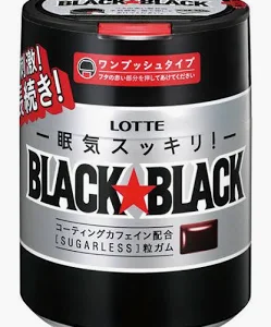 Kẹo cao su Lotte Black Black 133g - Hàng Nhật nội địa